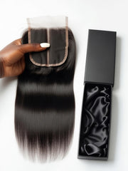 5x5 HD & Transparent Silky Straight Closure- Luxury Virgin Hair