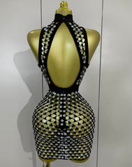 Dripping in Diamonds Mini Dress