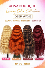 Highlight Deep Wave Luxury Wig 250%