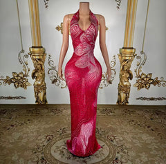 Pink JEWEL ME UP MAXI DRESS