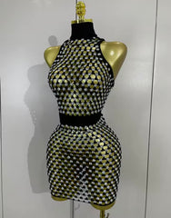 Dripping in Diamonds Mini Dress
