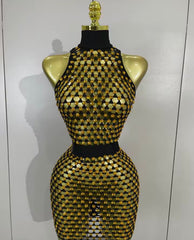 Dripping in Diamonds Mini Dress