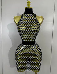 Dripping in Diamonds Mini Dress