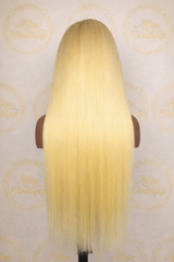 613 Blonde Luxury Wig Silky Straight 250% Density